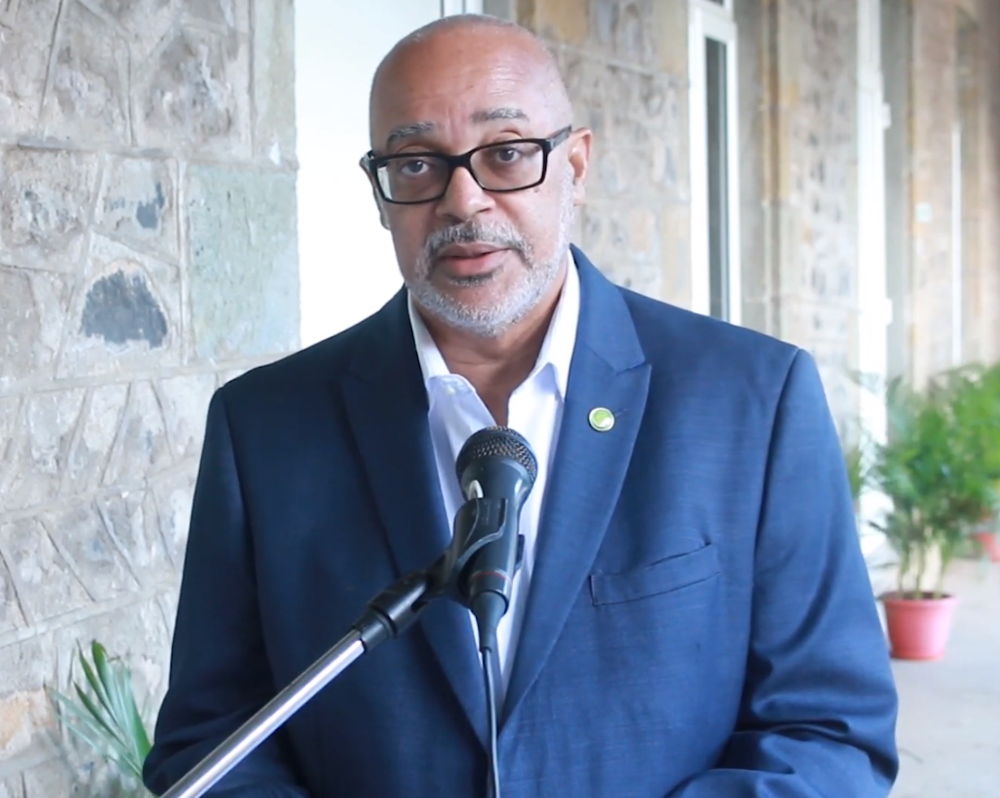 Address by Director General of the OECS, Dr. Didacus Jules.