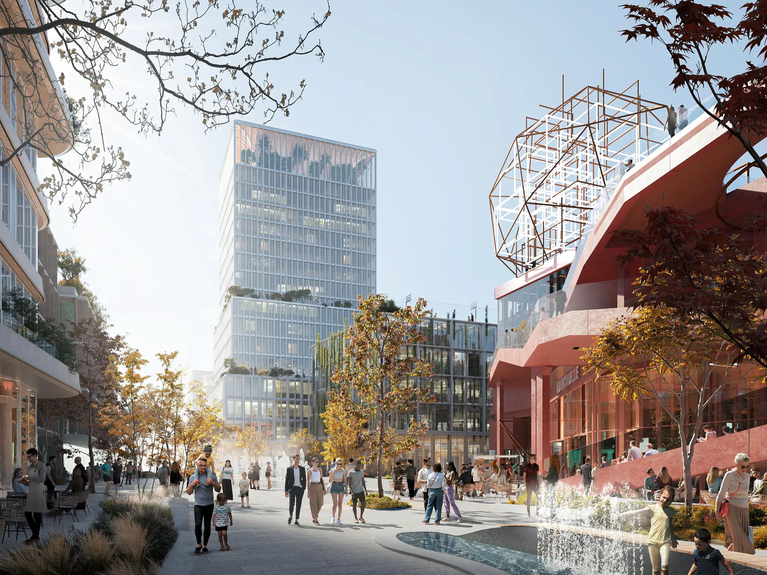 KCAP Present Design for Masterplan of 'Sugar Valley', in Munich