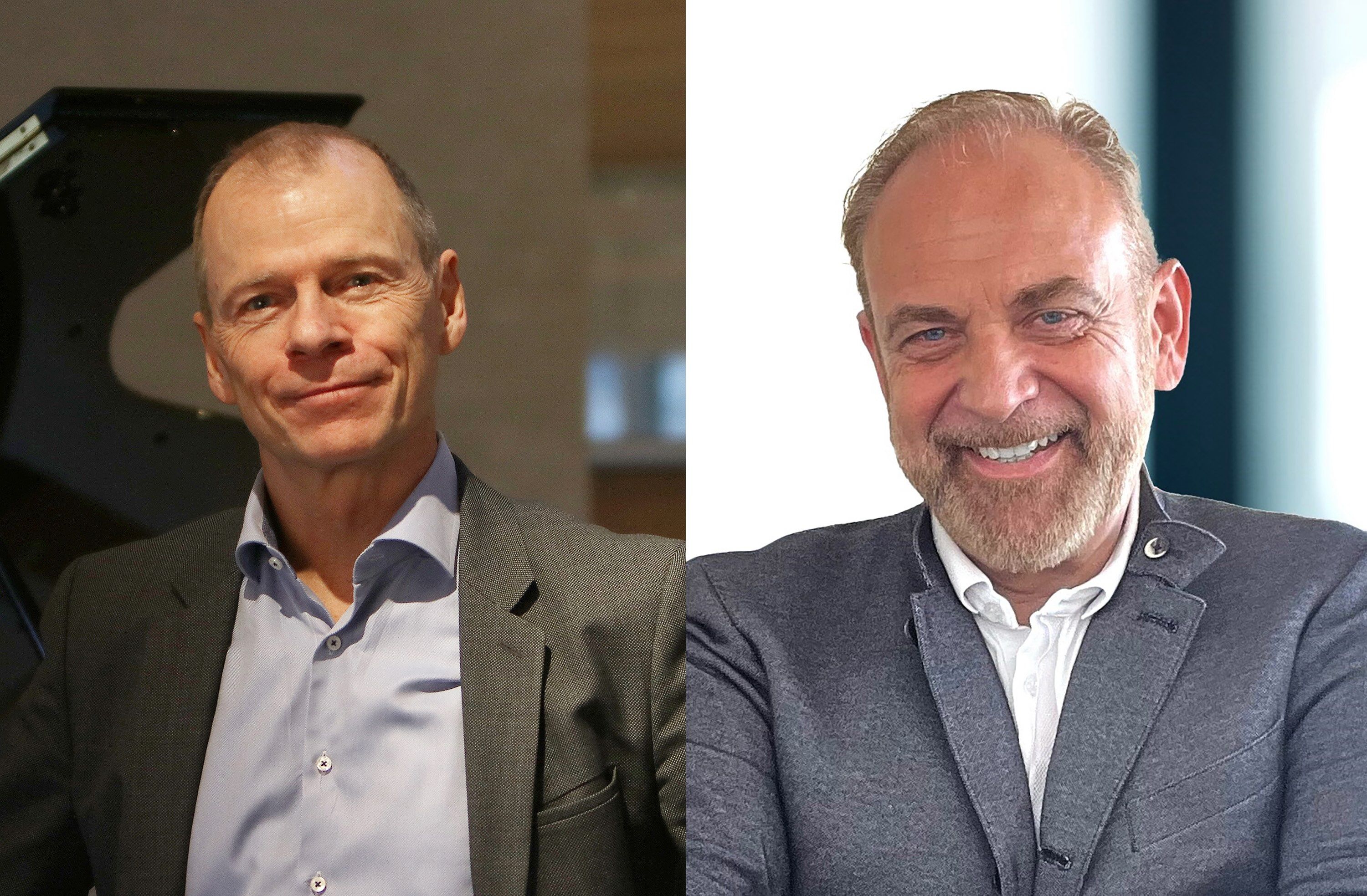 DPA Microphones CEO Kalle Hvidt Nielsen and Austrian Audio CEO Martin A. Seidl