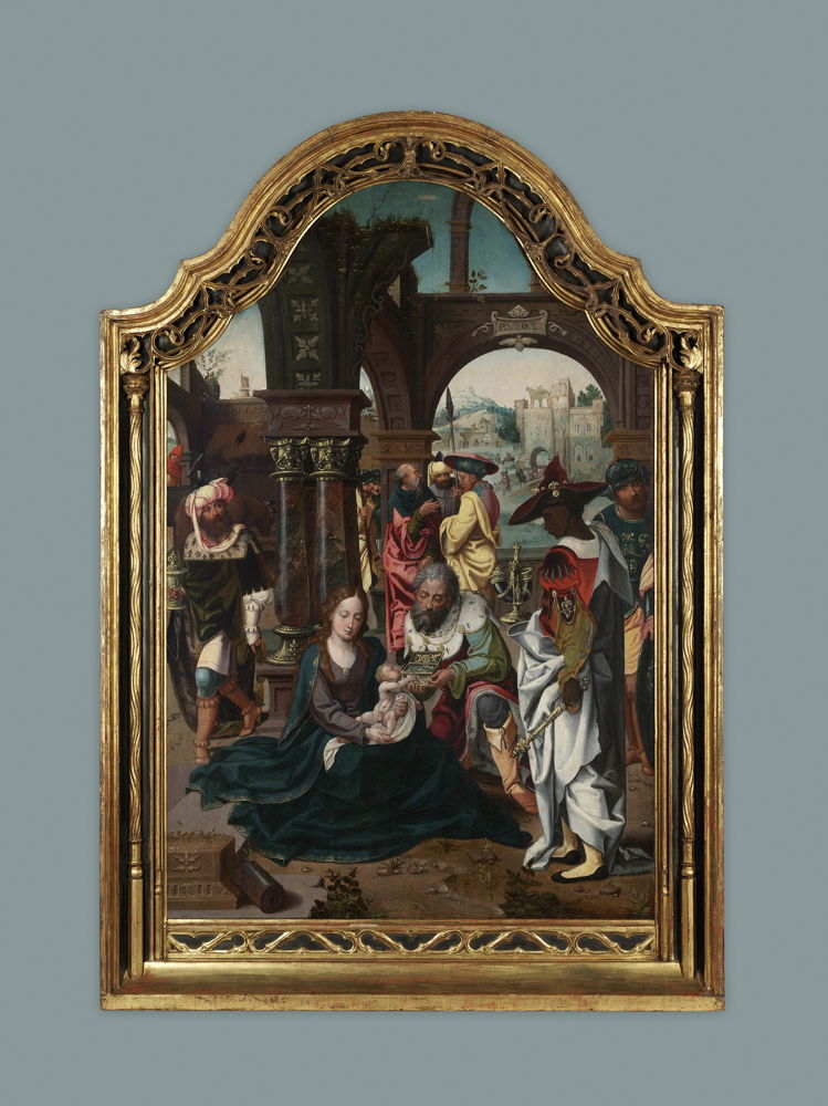 Pieter Coecke van Aelst, The Adoration of the Magi, c. 1522-1525, Collection Gaasbeek Castle