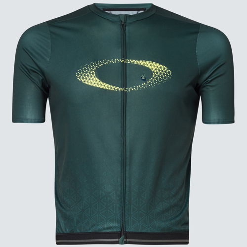 OAKLEY 2022 ROAD CYCLING COLLECTION - ENDURANCE PACKABLE JERSEY (HUNTER GREEN)
