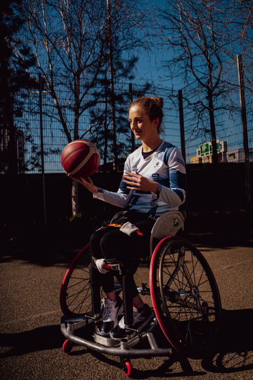 Wheelchair basketball star, Siobhan Fitzpatrick 
