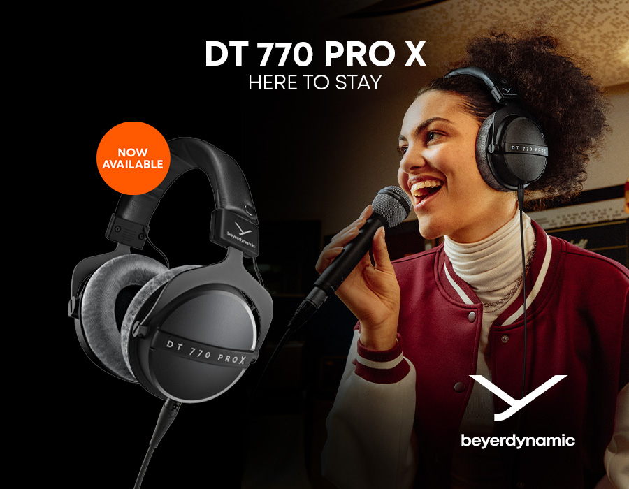 beyerdynamic expands its PRO portfolio with the DT 770 PRO X