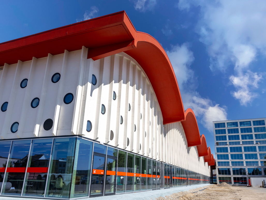 1e studenten ontdekken nieuwe hightech campus AP Hogeschool