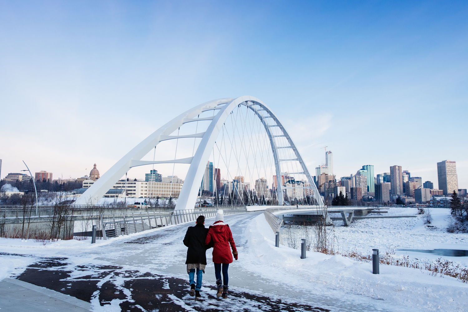 Edmonton is een levendige stad die vooral in de winter een ongekende charme kent. (Credit: EEDC)