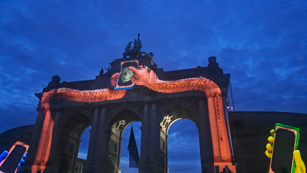 Bright Festival wraps Brussels in a spectacle of light