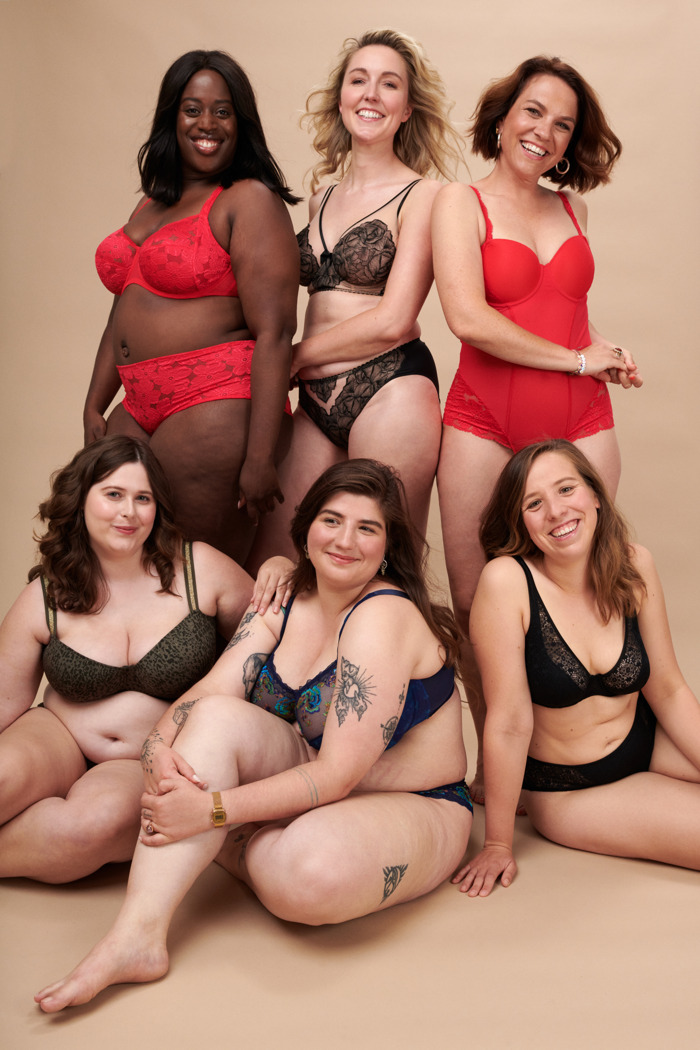 PrimaDonna en Siska Schoeters nodigden 5 vrouwen uit voor een fotoshoot in lingerie