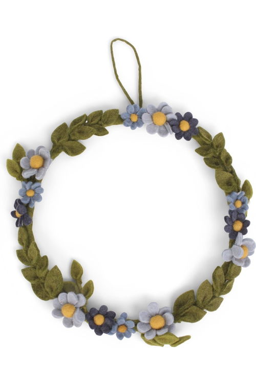 JUTTU_SS24_EN GRY & SIF_Decoratie Anemone Wreath Blue_JUTTU_€33,50