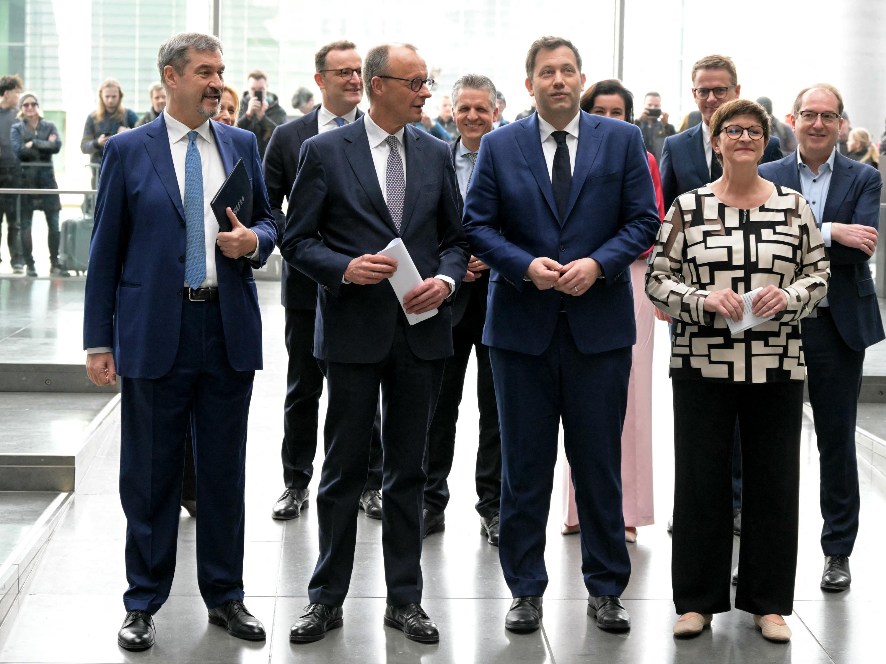 German parties CDU/CSU and SPD reach coalition agreement