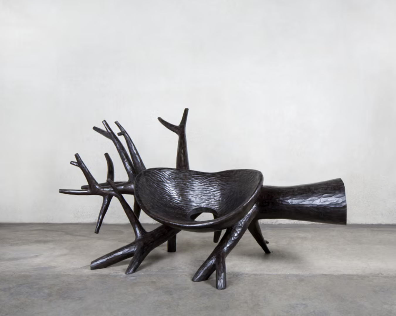  Fallen and Risen, 2016 by Wendall Castle for Friedman Benda & Carpenter's Workshop Gallery at Design Miami.Paris 2024 (Image credit: Daniel Kukla)