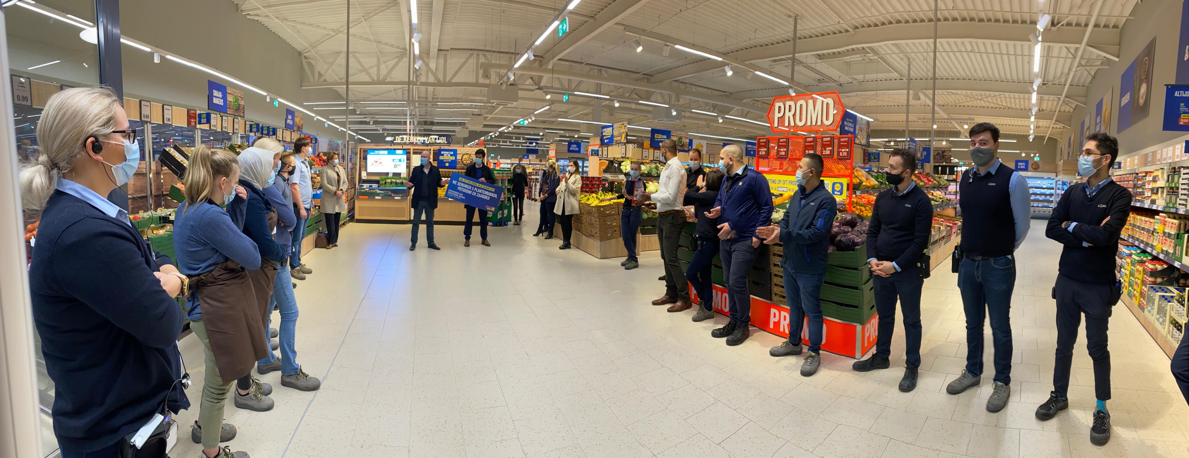 Lidl test gloednieuw winkelconcept in Lokeren uit