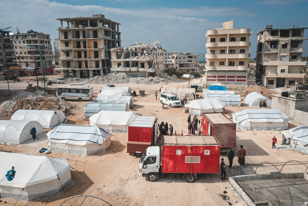 North West Syria Mobile Clinics. February 2023. ©Omar Haj Kadour