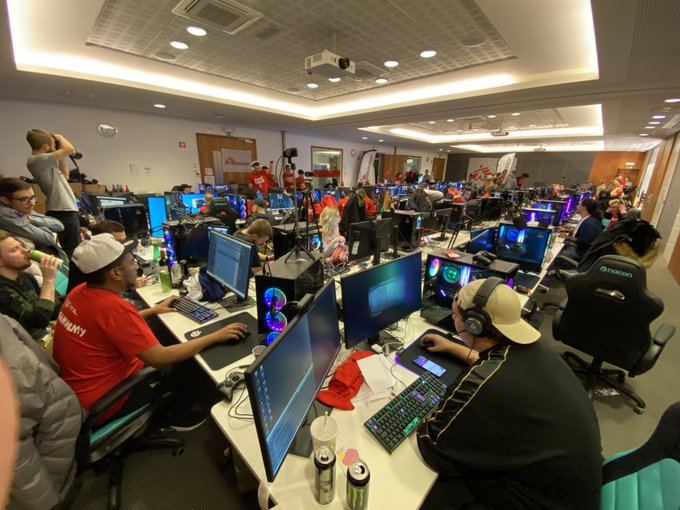 Edition 2020 des Televideogames dans les bureaux de MSF © MSF