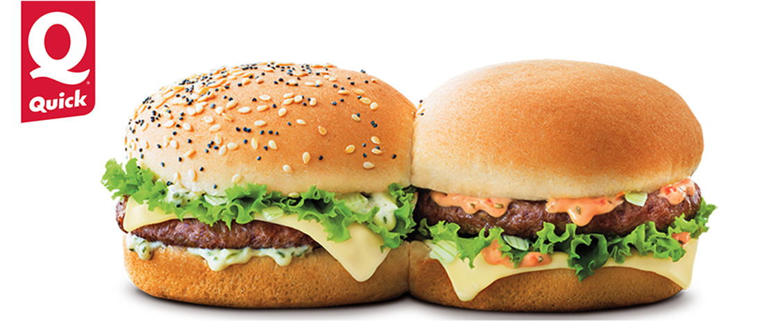 Le Twin Beef de Quick, un burger aux deux caractères!