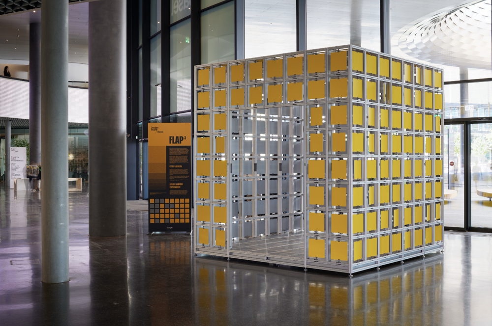 Flap³ by Cyril Lancelin at Design Miami Basel 2023. Photo credit - James Harris