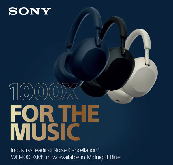 Sony introduceert nieuwe denimblauwe Midnight Blue variant van