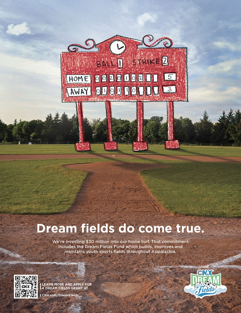 Dream Fields Print Ad