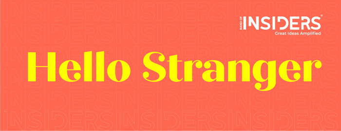 Hello Stranger… La nueva imagen de Band of Insiders te saluda