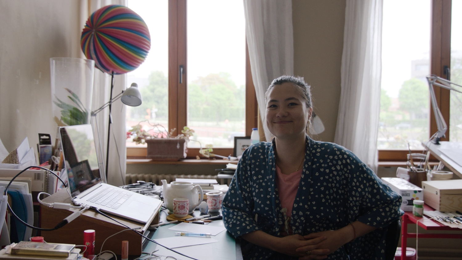 Sara Yu Zeebroek in Festivalkoorts - (c) VRT