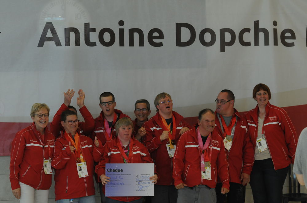 Prijs Antoine Dopchie ©SpecialOlympicsBelgium