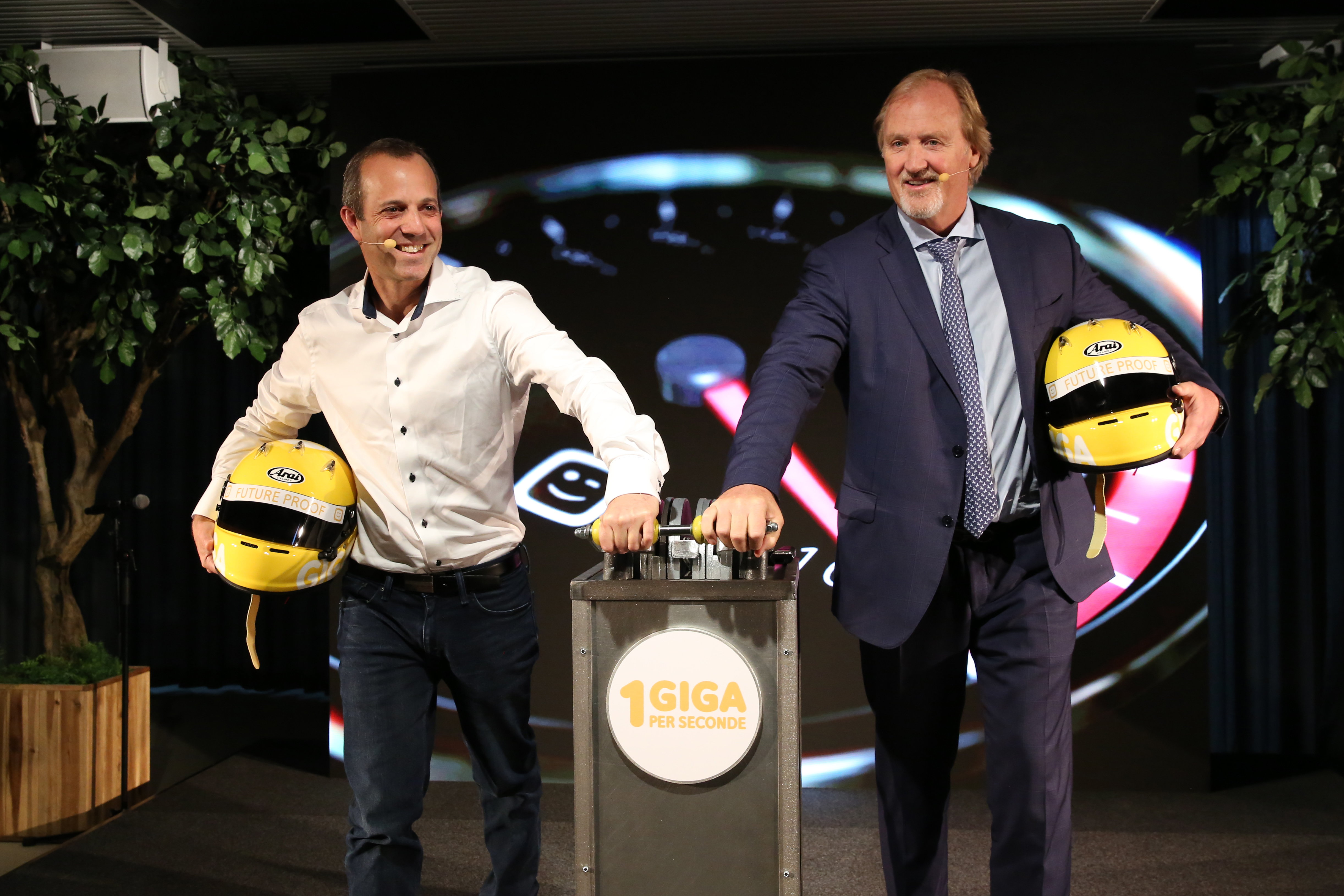 Micha Berger (CTIO) and John Porter (CEO)