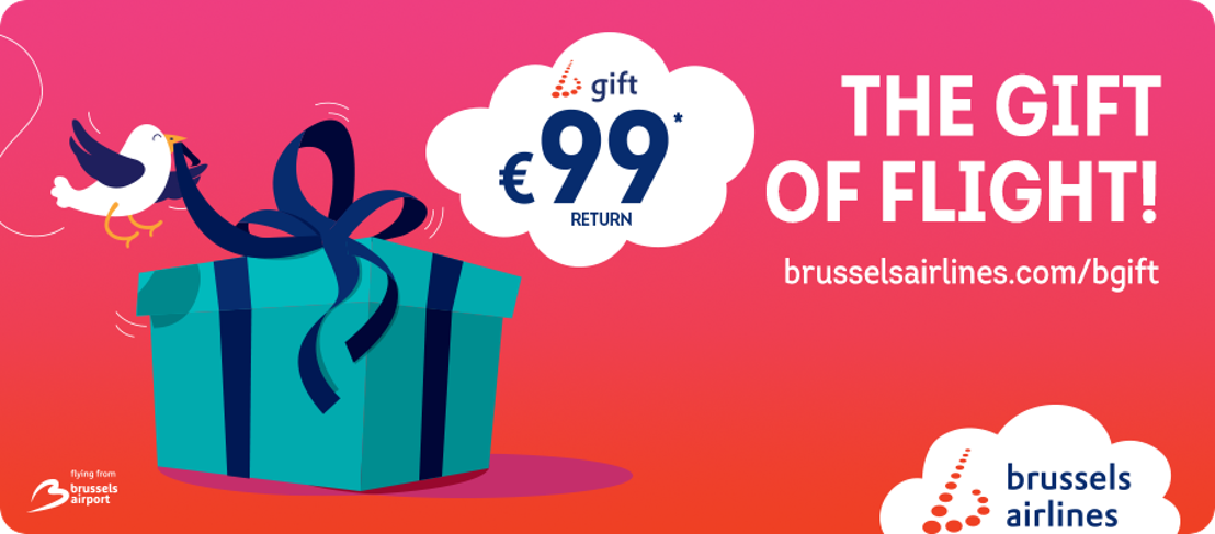 Winter is coming, and so is Brussels Airlinesâ b.gift