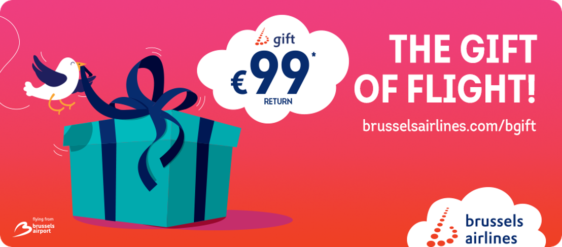 Winter is coming, and so is Brussels Airlines’ b.gift