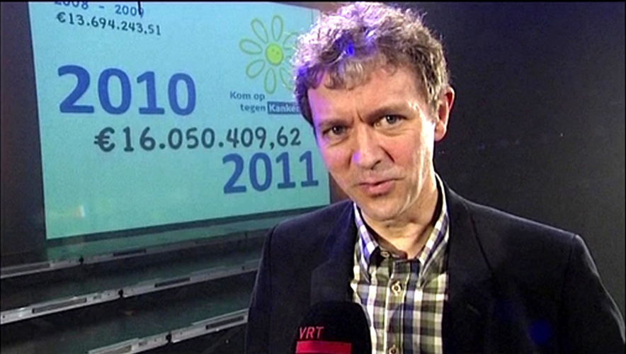 Frank als ambassadeur van Kom op tegen kanker