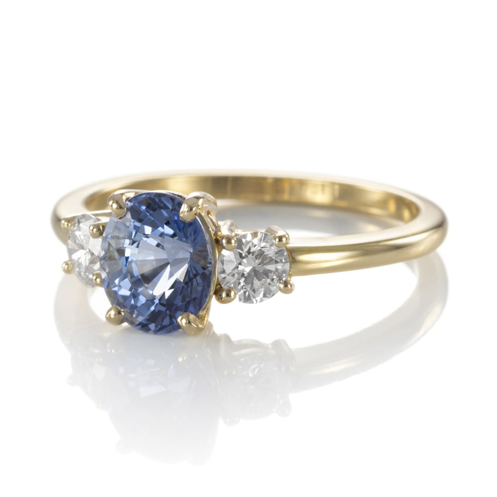 Mère et fille - Bague Capucine Bleu- 3900€ 