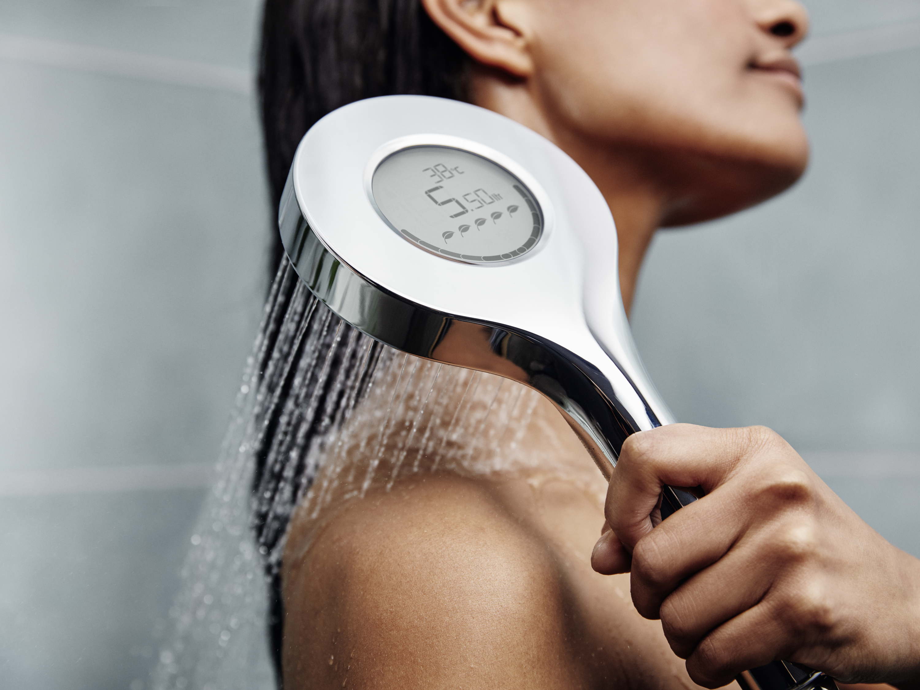 HANSAACTIVEJET Digital: eerste handdouche met realtimefeedback