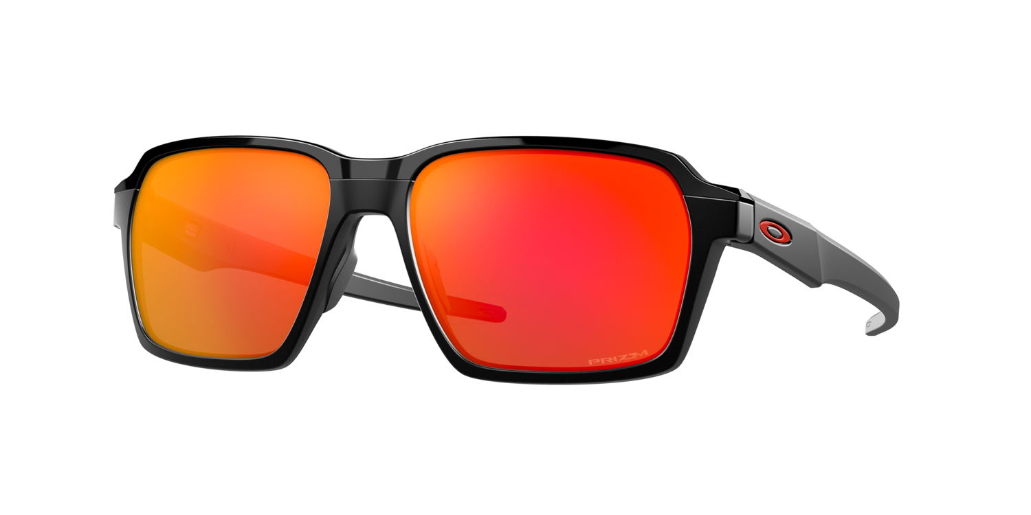 OAKLEY PARLAY MATTE BLACK WITH PRIZM RUBY