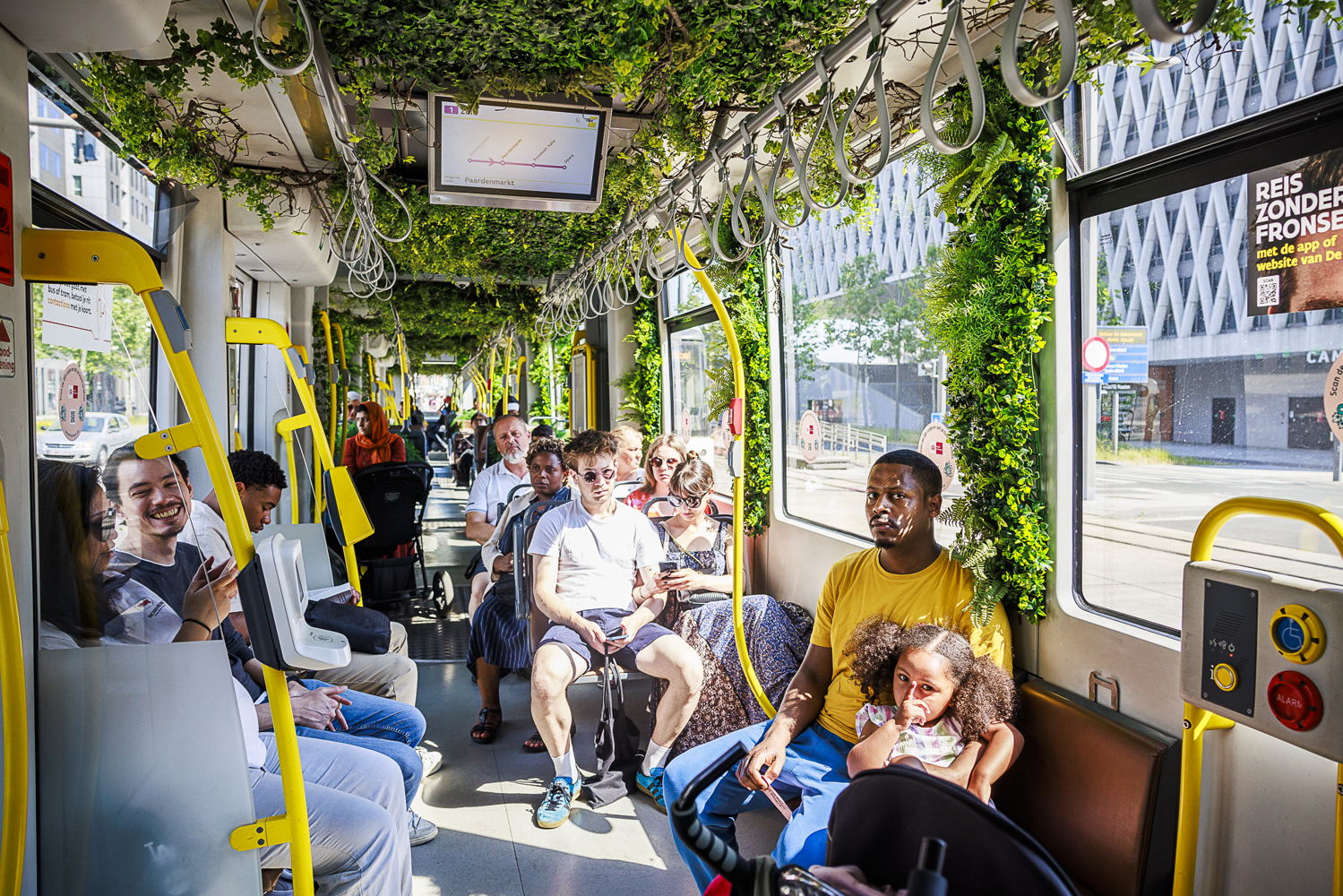 Groene Buurt in Bloei tram © Victoriano Moreno
