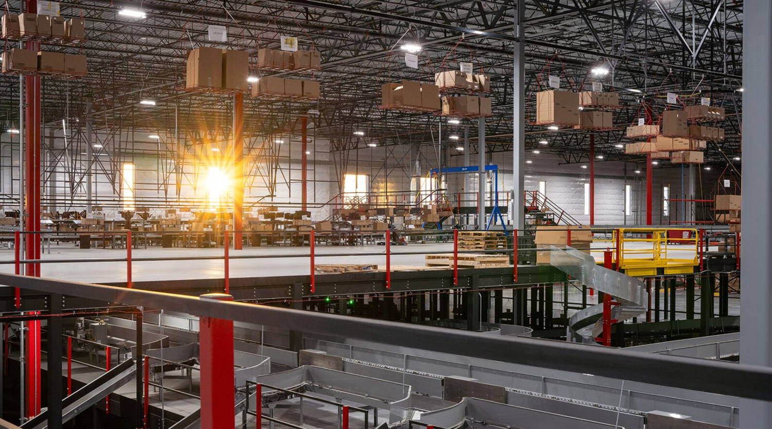 Parts Town Fulfillment Center, Mezzanine