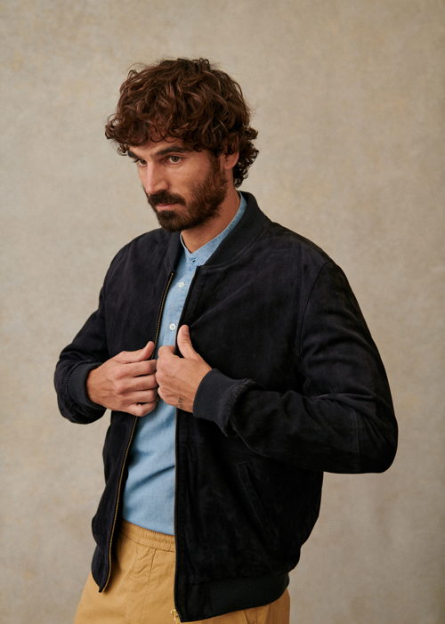 Octobre Editions - Teddy Harvey Daim Marine - 310€