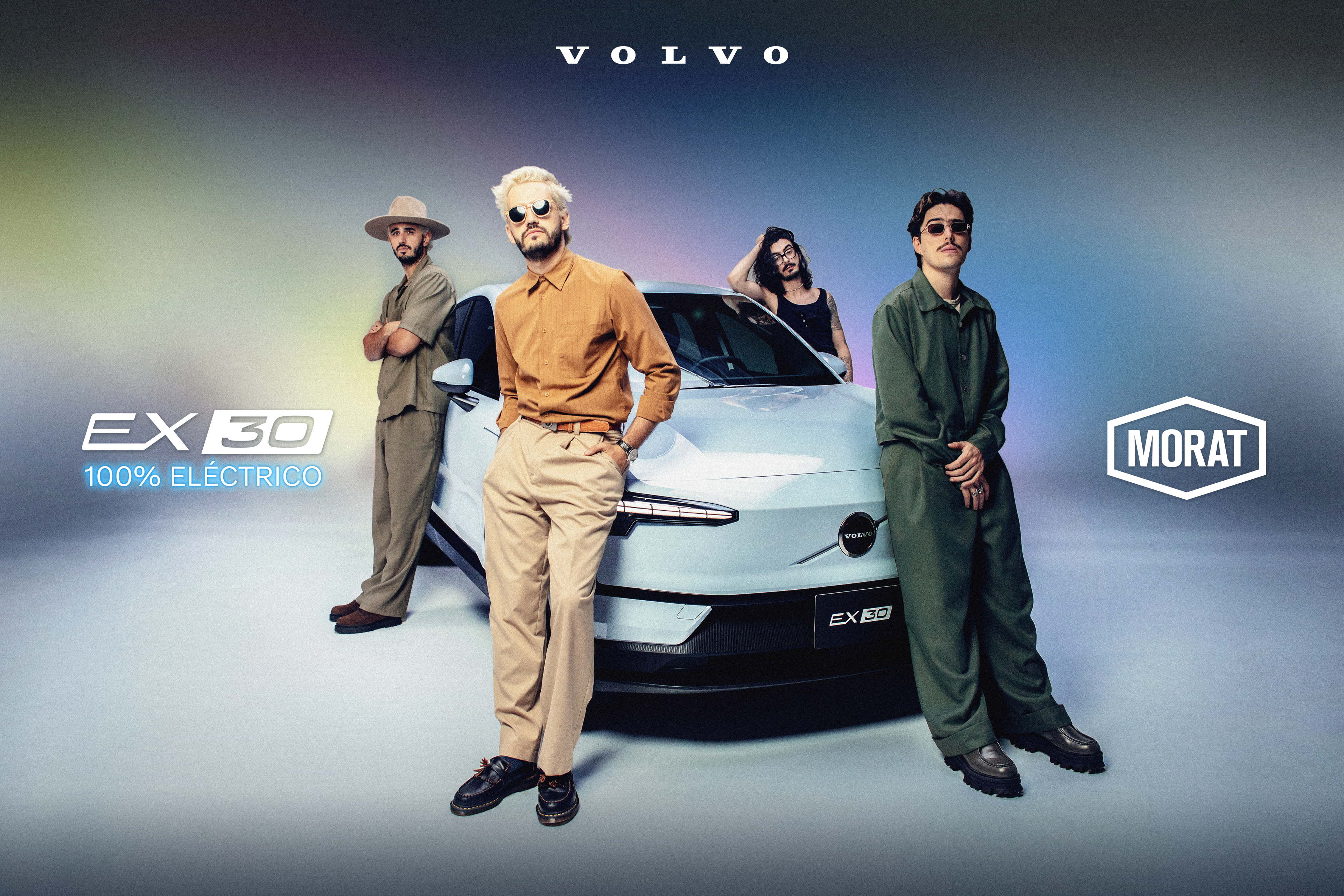 Volvo Cars y Morat le ponen soundtrack a la movilidad sostenible con el EX30