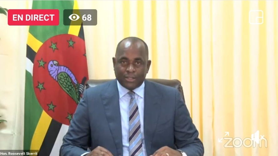 Prime Minister of Dominica and Outgoing Chairman of the OECS Authority, Dr. the Hon. Roosevelt Skerrit.