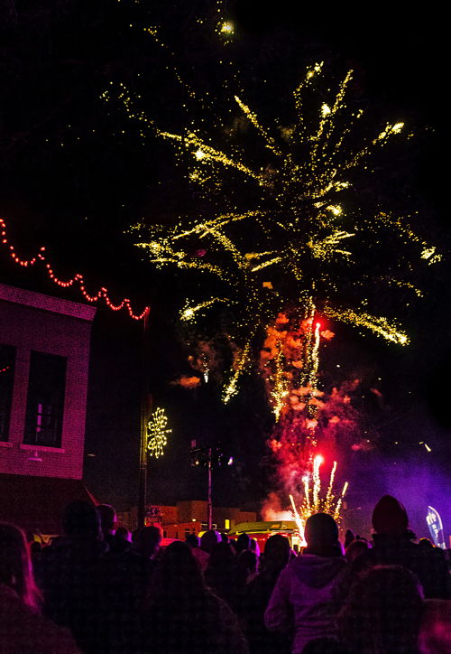 Loveland Fire and Ice Fireworks - Copyright Josh Hardin