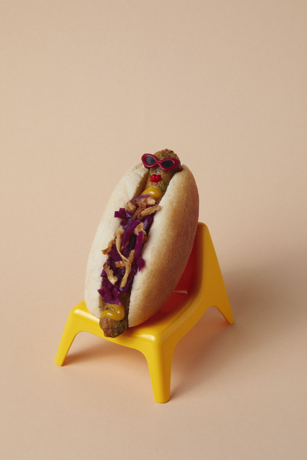 Veggie hotdog - IKEA x Burpzine