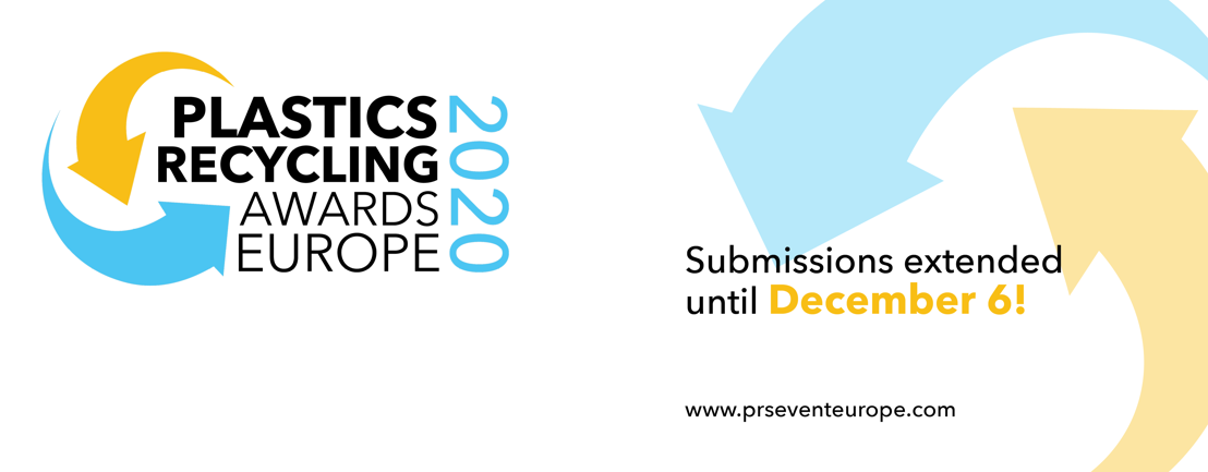 Plastics Recycling Awards Europe Entry Deadline Extended to 6 December
