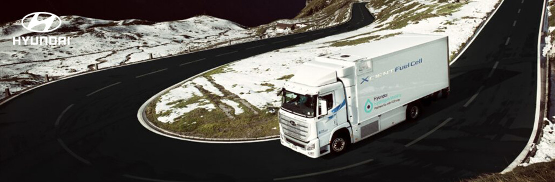 La entrega de camiones comerciales Hyundai Motor de celda de combustible XCIENT en Europa anuncia su expansión a los mercados globales