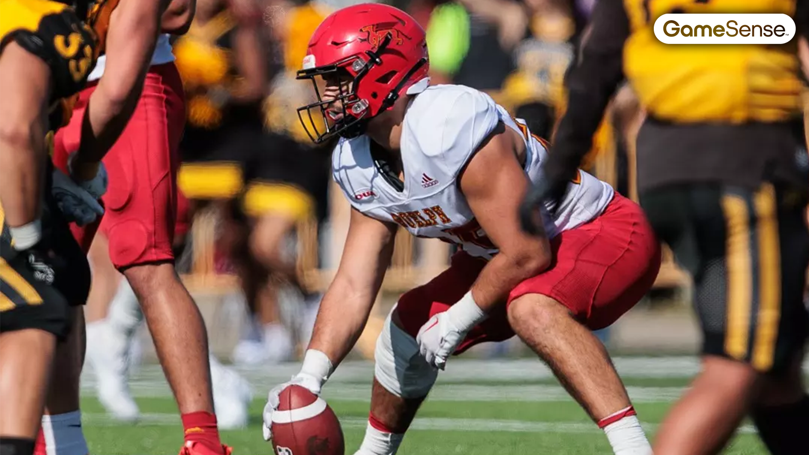 Simon Chavez with the Guelph Gryphons - Photo Courtesy: Guelph Athletics