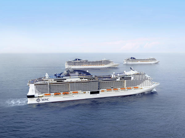 De vloot van MSC Cruises wordt versterkt met Starlink connectiviteit