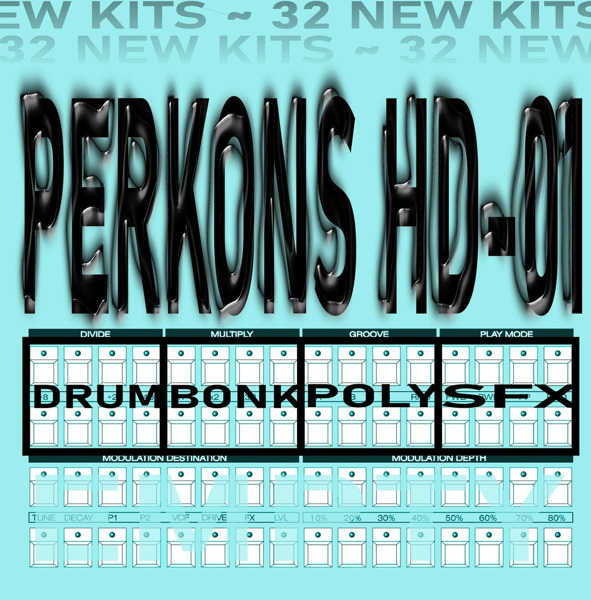 Preview: Erica Synths Launches Pērkons Kit Pack 1, With 32 Kits Crafted by HRTL