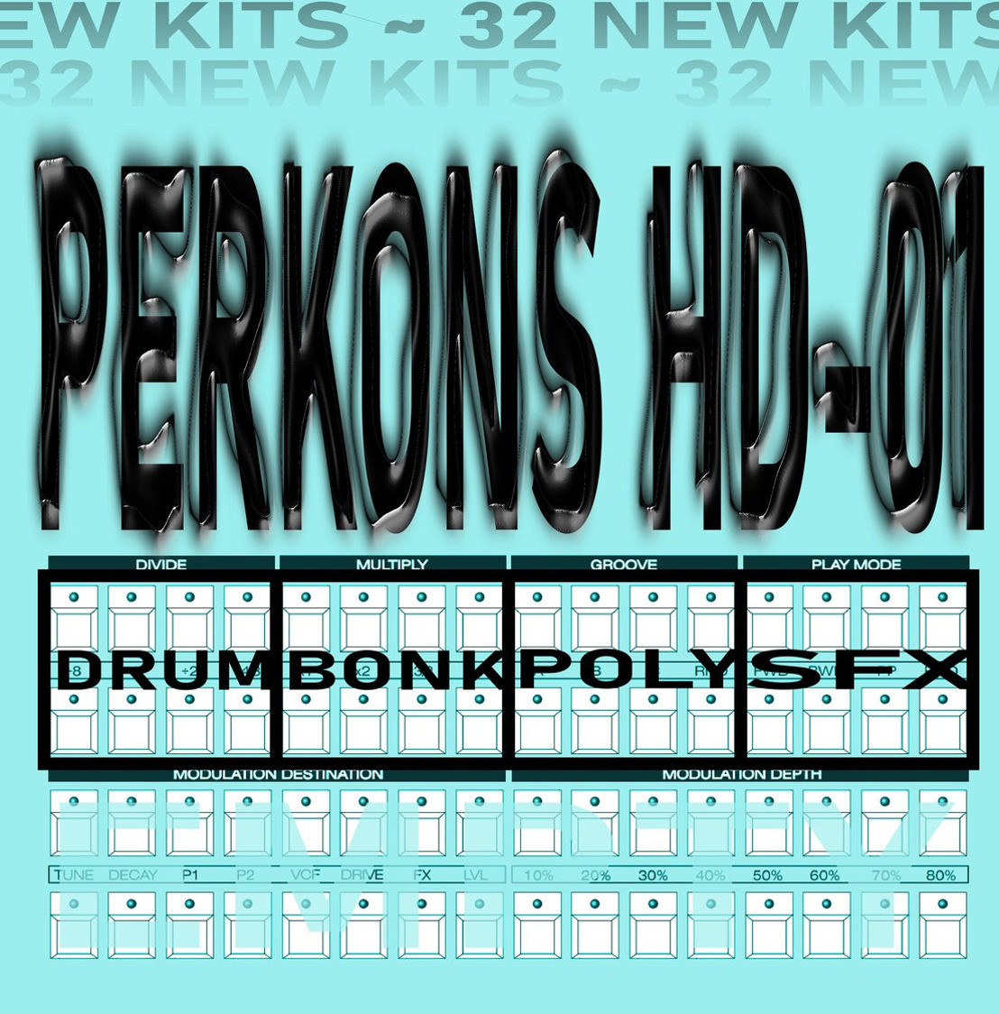 Erica Synths Launches Pērkons Kit Pack 1, With 32 Kits Crafted by HRTL