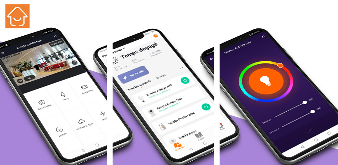 Orange Belgium lance une offre Smart Home et sa propre application mobile pour contrôler tous les appareils qui rendent une maison sûre et intelligente