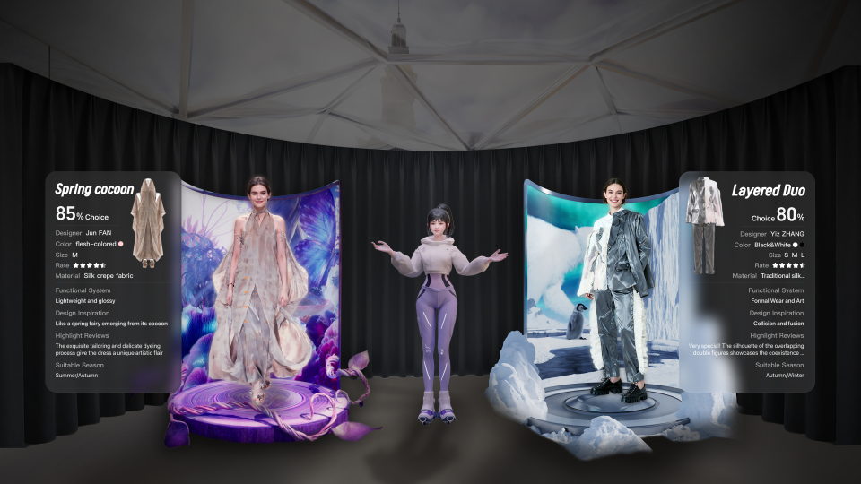Arte olímpico generado por IA en Wonder on Ice
