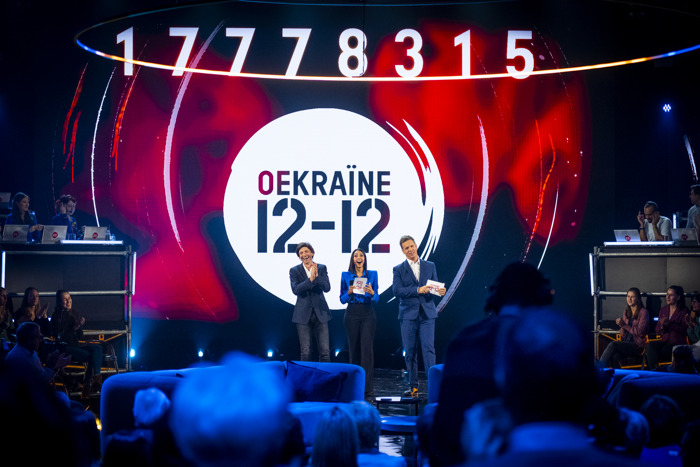 Oekraïne 12-12: Vlaanderen toont zijn hart tijdens benefiet van Vlaamse omroepen