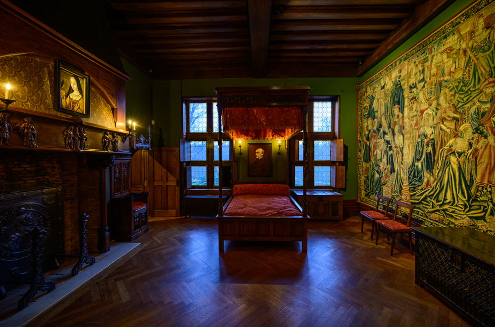 Gotische kamer, Kasteel van Gaasbeek, foto Jo Exelmans