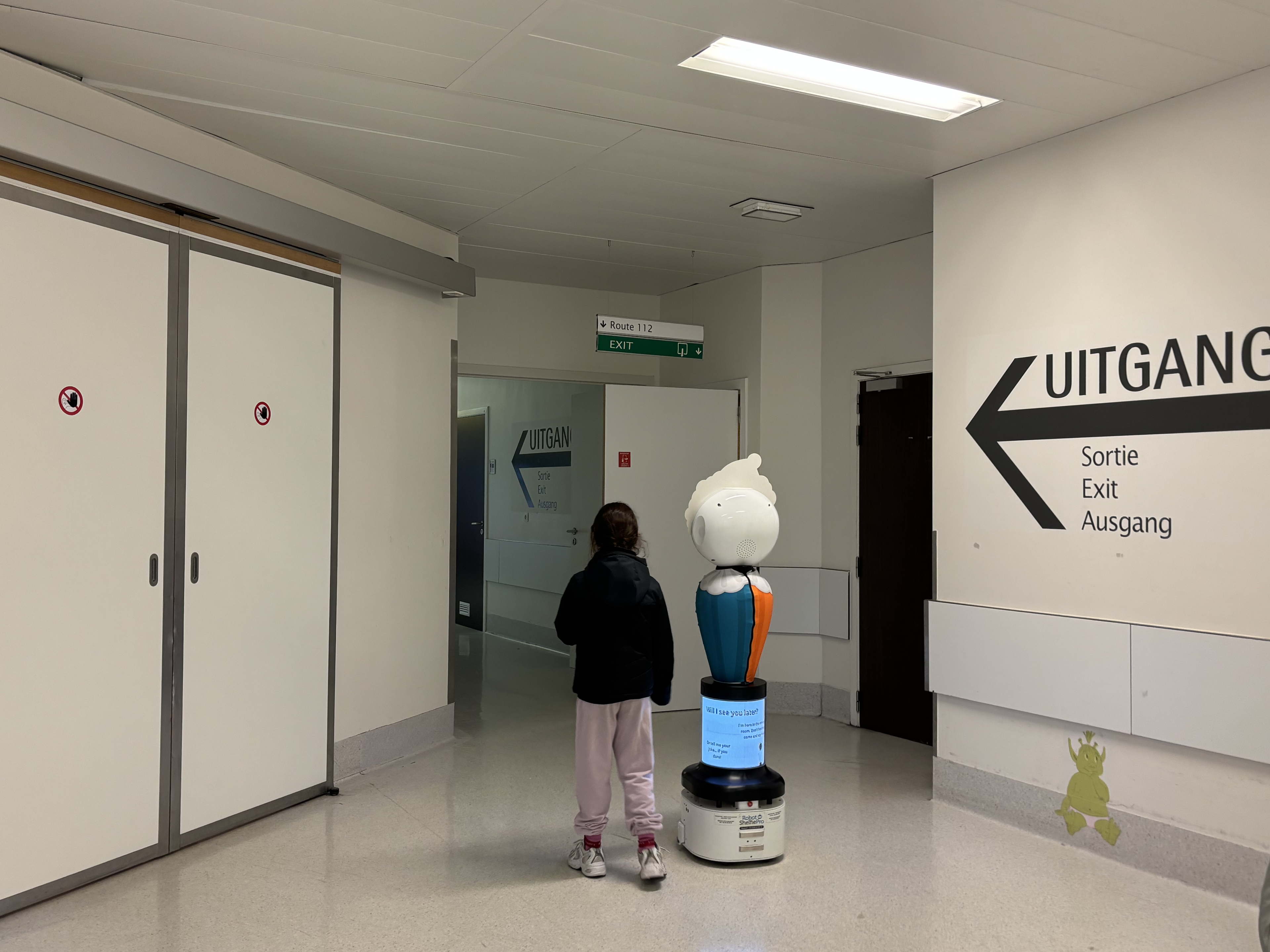 Sociale robot helpt kinderen op Spoedgevallendienst UZ Brussel