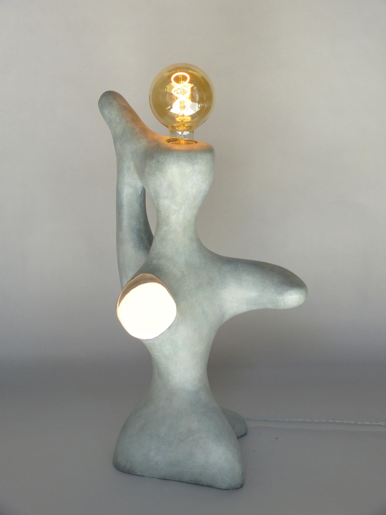 Lamp, 2021 by Abel Carcamo at Galerie Scene Ouverte, courtesy of Galerie Scene Ouverte
